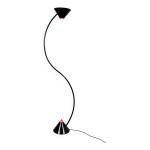 Lampadaire  yang  de gary morga pour bieffplast en 1986