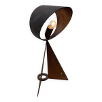 Lampe en acier corten eric dartois