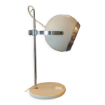 Lampe aluminor eye ball articul�e et r�glable, ann�es 1960
