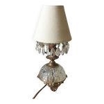 Lampe ancienne  pampilles