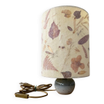 Lampe ann�es 60 pied gr�s �maill�