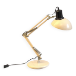 Lampe architecte  2 bras aluminor 1970