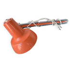 Lampe d architecte articule orange