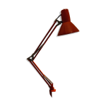 Lampe d'architecte orange waso type 335 made in sweden