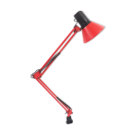 Lampe architecte rouge