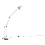 Lampe arqu�e par pas d'urbino & lomazzi pour guzzini, 1970