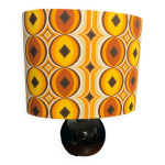 Lampe art deco en opaline dans le go�t de jacques adnet