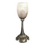 Lampe art dco tulipe signe degue