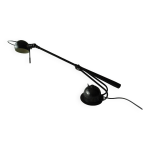 Lampe articule aluminor mtal noir vintage an 70 / 80