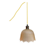 Lampe baladeuse globe skyscraper en verre art d�co