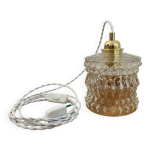 Lampe baladeuse avec globe vintage en verre