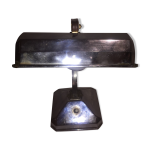 Lampe de banquier chrome