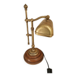 Lampe de banquier, marque relco milano . italien.