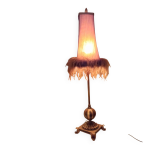 Lampe baroque avec abat - jour