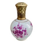 Lampe berger limoges porcelaine charles ahrenfeldt décor fleurs Lampe berger limoges porcelaine charles ahrenfeldt décor fleurs