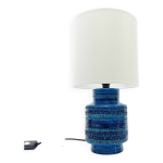 Lampe bitossi bleue aldo londi, italie 1960