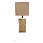 Lampe  poser en bois flott