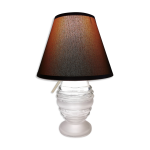 Lampe boule art déco verre dépoli Lampe boule art déco verre dépoli