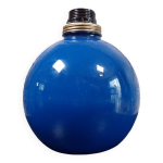 Lampe boulle en verre 1980