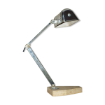 Lampe de bureau art dco luxe pirouette marbre