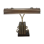 Lampe de bureau en bronze, lampe de banquier Lampe de bureau en bronze, lampe de banquier