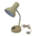 Lampe de bureau ou chevet des annes 60's couleur crme et chrome
