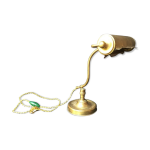Lampe de bureau en laiton