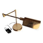Lampe de bureau liseuse en laiton design vintage ep 1970 Lampe de bureau liseuse en laiton design vintage ep 1970