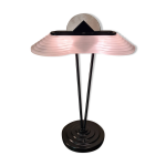 Lampe de bureau memphis stijl style milan , verre moulé art nouveau 1970 a 80 Lampe de bureau memphis stijl style milan , verre moulé art nouveau 1970 a 80