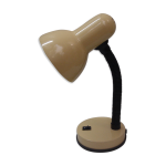 Lampe de bureau mtal jaune de 1970