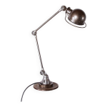 Lampe de bureau en mtal, style industriel a deux bras articuls par jean - louis domecq pour jield. ...
