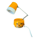 Lampe de bureau vintage avec radio intégrée création italienne des années 70 Lampe de bureau vintage avec radio intégrée création italienne des années 70