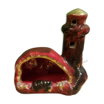 Lampe en c�ramique vintage en forme de phare , vallauris