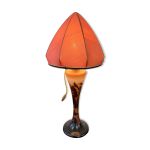Lampe champignon art nouveau mile gall dcor floral de pense