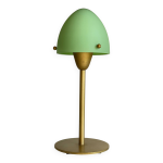 Lampe champignon sce verre opalin vintage