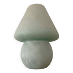 Lampe champignon en verre scavo de murano
