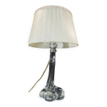 Lampe en cristal étiré années 40 - 50 / vintage type daum schneider Lampe en cristal étiré années 40 - 50 / vintage type daum schneider