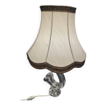 Lampe en cristal signée daum france modèle lynx 65 années 60 Lampe en cristal signée daum france modèle lynx 65 années 60