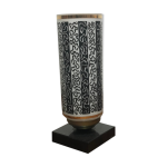Lampe cylindrique art d�co