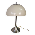 Lampe design champignon vintage chrome lum