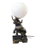 Lampe elphant art dco 1930'