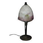 Lampe d'poque art dco par muller vers 1930