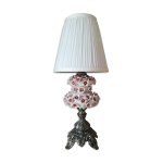 Lampe  fleurs de cerisiers en relief