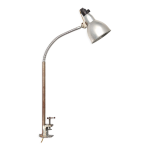 Lampe flexible, fixation étau, années 50 Lampe flexible, fixation étau, années 50