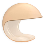 Lampe modle foglia 643 par elio martinelli pour martinelli luce, italy, 1969