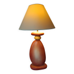 Lampe galet cramique 1990 signe franois chatain