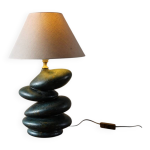 Lampe galet en cramique par franois chatain
