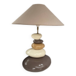 Lampe galets franois chatain