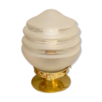 Lampe globe art dco