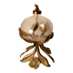 Lampe a huile art nouveau